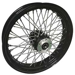 Black 60 Spoke Wheel